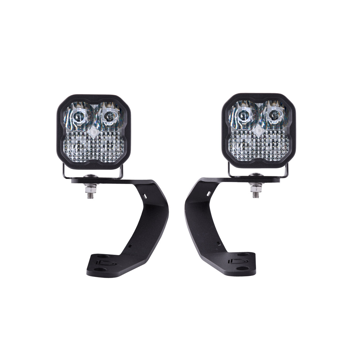  Diode Dynamics - SS3 LED Ditch Light Kit for 2010-2024 Toyota 4Runner, Sport White Combo